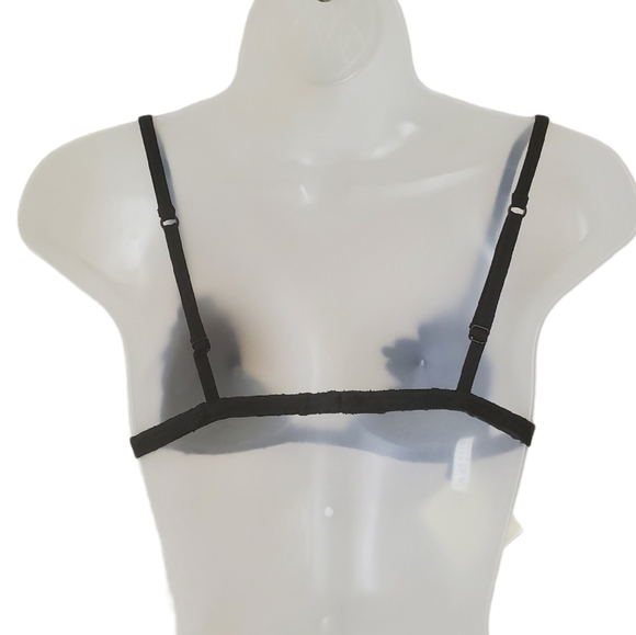 SOLD MARVEL By LA PERLA Black Lace Padded Triangle - Picture 6 of 12